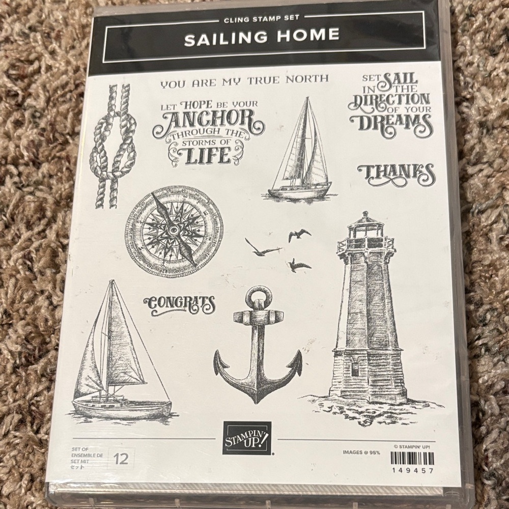 Stampin' Up! Sailing Home Stamp Set - with dies